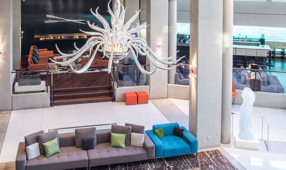 Hotel Murano Tacoma Eksteriør billede The lobby of the hotel